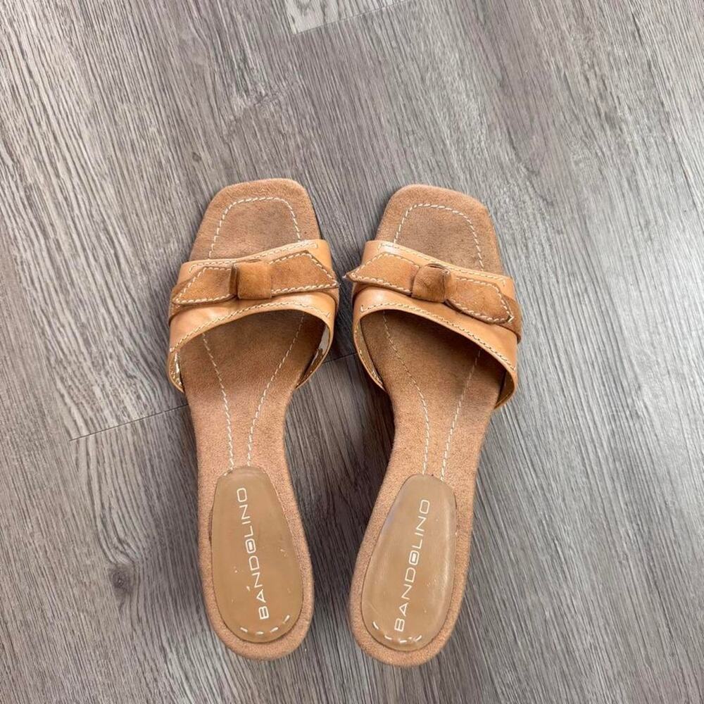 Y2k Bandolino Suede Wedges